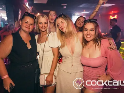 A professional photo of guests enjoying themselves at Cocktails Nightclub from our gallery.