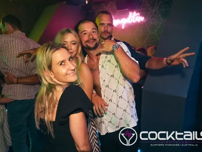 A professional photo of guests enjoying themselves at Cocktails Nightclub from our gallery.