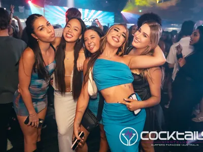 A professional photo of guests enjoying themselves at Cocktails Nightclub from our gallery.