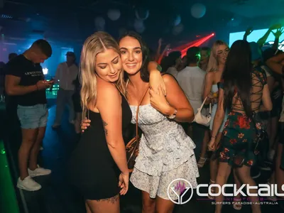 A professional photo of guests enjoying themselves at Cocktails Nightclub from our gallery.