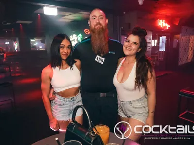 A professional photo of guests enjoying themselves at Cocktails Nightclub from our gallery.