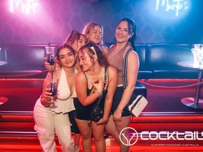 A professional photo of guests enjoying themselves at Cocktails Nightclub from our gallery.