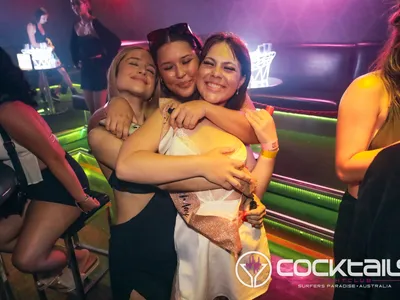 A professional photo of guests enjoying themselves at Cocktails Nightclub from our gallery.