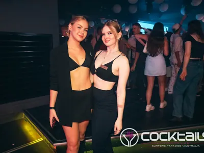 A professional photo of guests enjoying themselves at Cocktails Nightclub from our gallery.