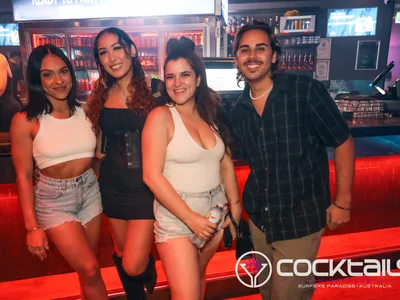 A professional photo of guests enjoying themselves at Cocktails Nightclub from our gallery.