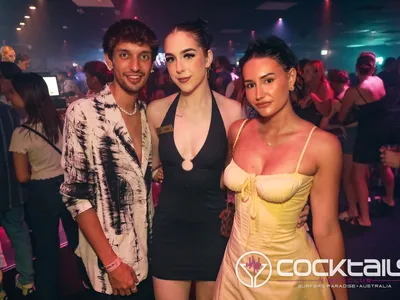 A professional photo of guests enjoying themselves at Cocktails Nightclub from our gallery.