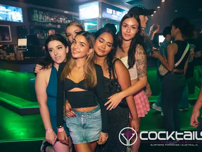 A professional photo of guests enjoying themselves at Cocktails Nightclub from our gallery.