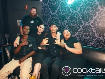 A professional photo of guests enjoying themselves at Cocktails Nightclub from our gallery.