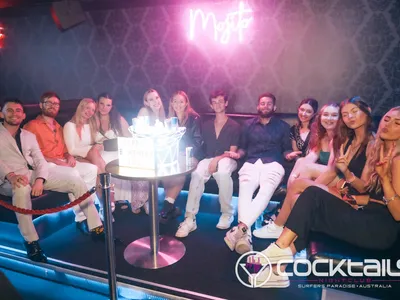 A professional photo of guests enjoying themselves at Cocktails Nightclub from our gallery.