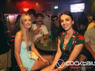 A professional photo of guests enjoying themselves at Cocktails Nightclub from our gallery.