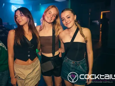 A professional photo of guests enjoying themselves at Cocktails Nightclub from our gallery.