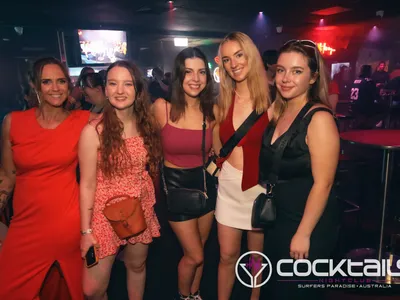 A professional photo of guests enjoying themselves at Cocktails Nightclub from our gallery.