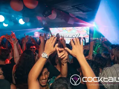 A professional photo of guests enjoying themselves at Cocktails Nightclub from our gallery.