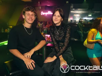 A professional photo of guests enjoying themselves at Cocktails Nightclub from our gallery.