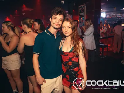 A professional photo of guests enjoying themselves at Cocktails Nightclub from our gallery.