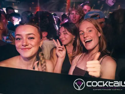 A professional photo of guests enjoying themselves at Cocktails Nightclub from our gallery.