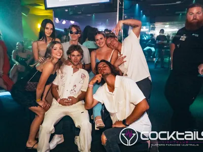 A professional photo of guests enjoying themselves at Cocktails Nightclub from our gallery.