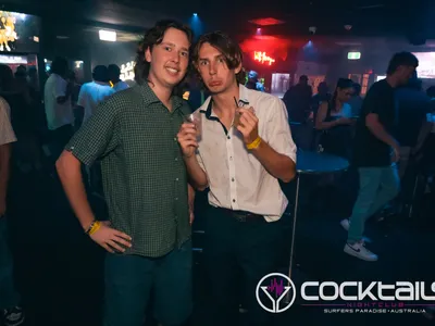 A professional photo of guests enjoying themselves at Cocktails Nightclub from our gallery.