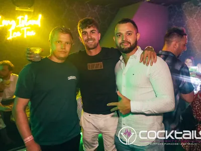 A professional photo of guests enjoying themselves at Cocktails Nightclub from our gallery.