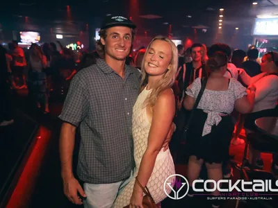 A professional photo of guests enjoying themselves at Cocktails Nightclub from our gallery.