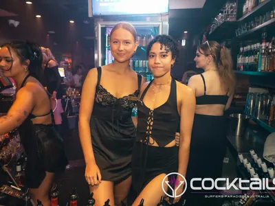 A professional photo of guests enjoying themselves at Cocktails Nightclub from our gallery.