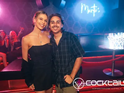 A professional photo of guests enjoying themselves at Cocktails Nightclub from our gallery.