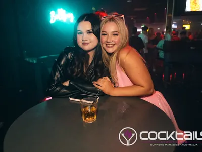 A professional photo of guests enjoying themselves at Cocktails Nightclub from our gallery.