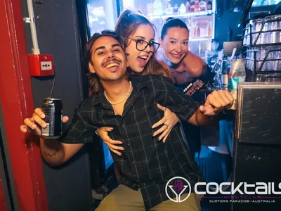 A professional photo of guests enjoying themselves at Cocktails Nightclub from our gallery.