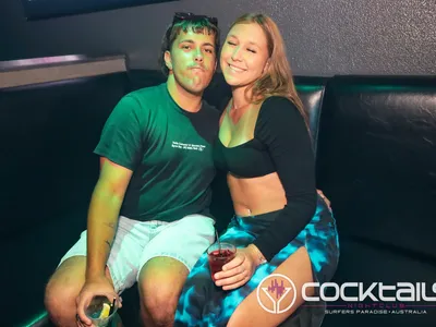 A professional photo of guests enjoying themselves at Cocktails Nightclub from our gallery.