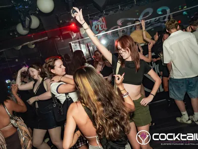 A professional photo of guests enjoying themselves at Cocktails Nightclub from our gallery.