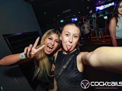 A professional photo of guests enjoying themselves at Cocktails Nightclub from our gallery.