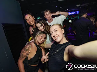 A professional photo of guests enjoying themselves at Cocktails Nightclub from our gallery.