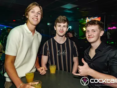 A professional photo of guests enjoying themselves at Cocktails Nightclub from our gallery.