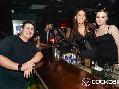 A professional photo of guests enjoying themselves at Cocktails Nightclub from our gallery.