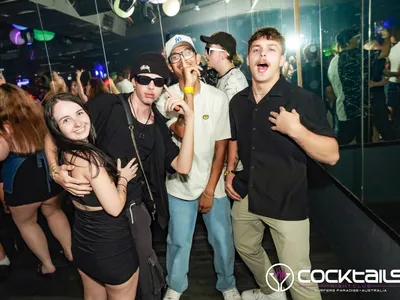 A professional photo of guests enjoying themselves at Cocktails Nightclub from our gallery.