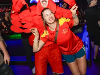 A professional photo of guests enjoying themselves at Cocktails Nightclub from our gallery.