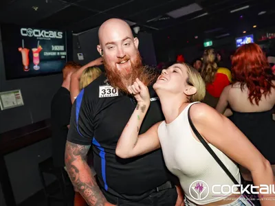 A professional photo of guests enjoying themselves at Cocktails Nightclub from our gallery.