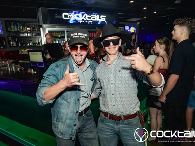 A professional photo of guests enjoying themselves at Cocktails Nightclub from our gallery.