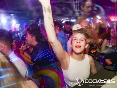 A professional photo of guests enjoying themselves at Cocktails Nightclub from our gallery.