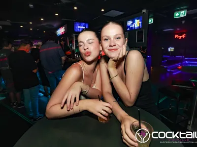 A professional photo of guests enjoying themselves at Cocktails Nightclub from our gallery.