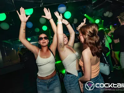 A professional photo of guests enjoying themselves at Cocktails Nightclub from our gallery.