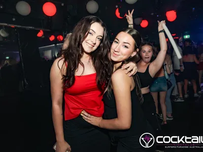 A professional photo of guests enjoying themselves at Cocktails Nightclub from our gallery.