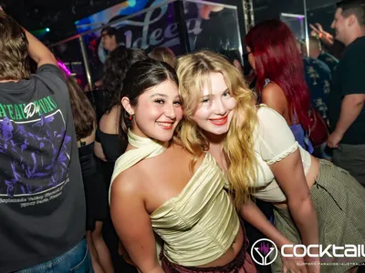 A professional photo of guests enjoying themselves at Cocktails Nightclub from our gallery.