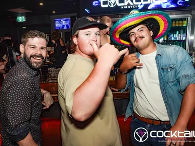 A professional photo of guests enjoying themselves at Cocktails Nightclub from our gallery.