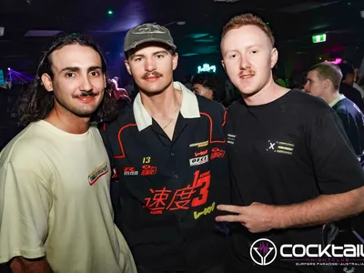 A professional photo of guests enjoying themselves at Cocktails Nightclub from our gallery.