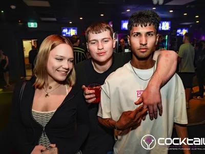 A professional photo of guests enjoying themselves at Cocktails Nightclub from our gallery.