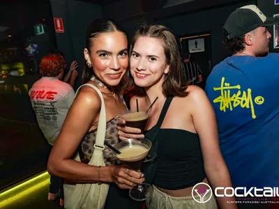 A professional photo of guests enjoying themselves at Cocktails Nightclub from our gallery.