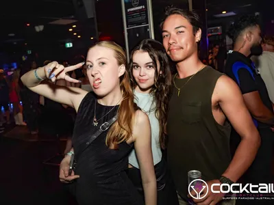 A professional photo of guests enjoying themselves at Cocktails Nightclub from our gallery.