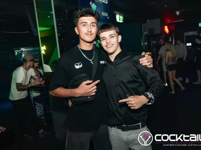 A professional photo of guests enjoying themselves at Cocktails Nightclub from our gallery.