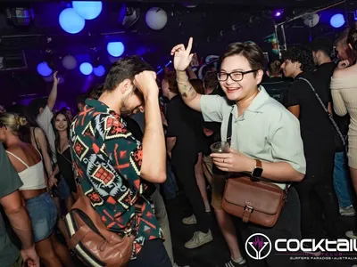 A professional photo of guests enjoying themselves at Cocktails Nightclub from our gallery.